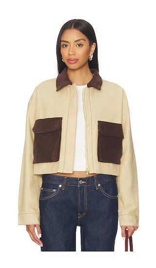 Chore Jacket in Blank Canvas | Revolve Clothing (Global)
