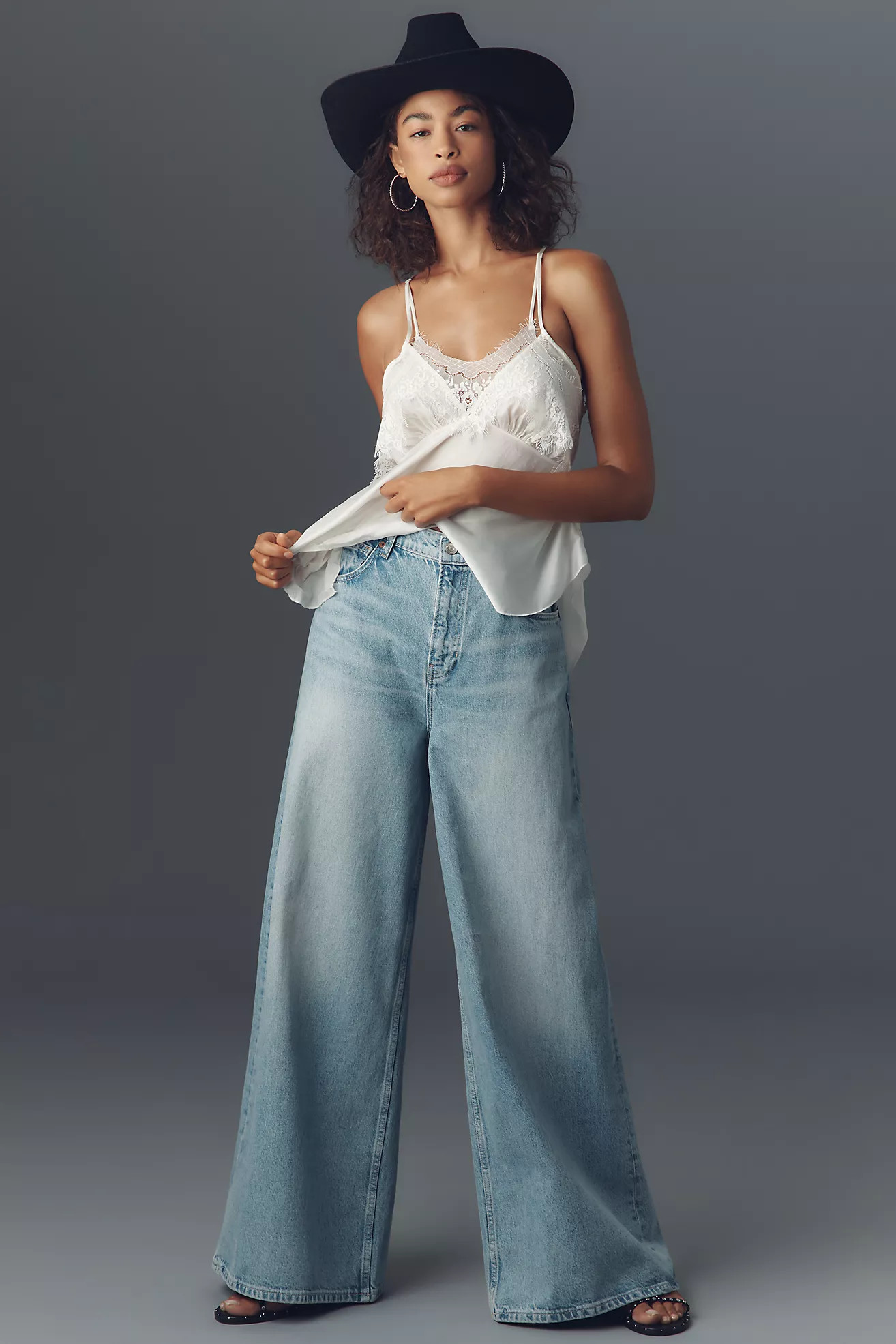 Reformation Addyson High-Rise Wide-Leg Jeans | Anthropologie (US)