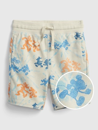 babyGap &#124 Disney Mickey Mouse Pull-On Shorts | Gap (US)