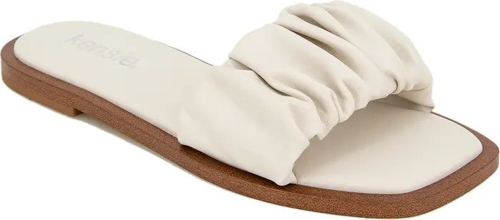 Cloe Scrunched Flat Sandal | Nordstrom Rack