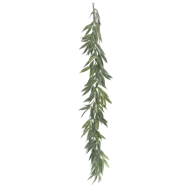 Vickerman 6' Artificial Green Muddy White Willow Garland. - Walmart.com | Walmart (US)
