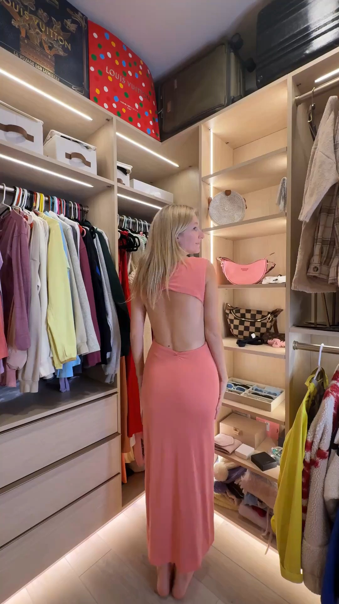 The cutest coral dress for a more formal night out! Planning on wearing this with a blazer to a business conference

#LTKootd #LTKTall