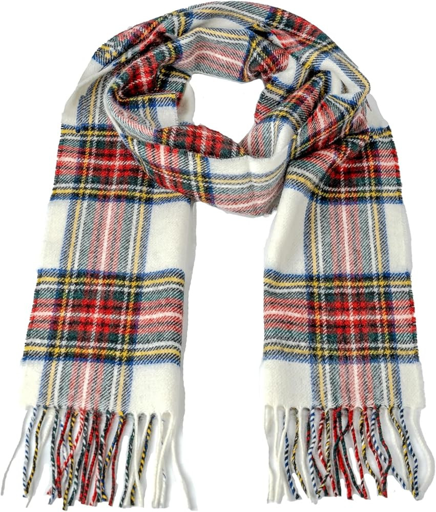 Tartan Plaid Scottish Scarf - 100% Lambswool Made in Scotland for Men or Women | Amazon (US)