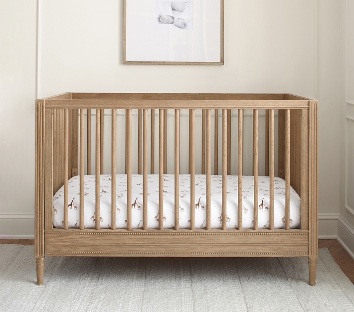 Harlow 2-in-1 Convertible Crib, Seadrift, In-Home Delivery | Pottery Barn Kids