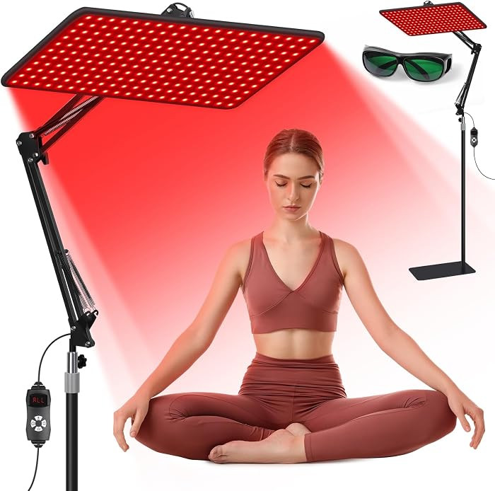 Red Light Therapy for Body and Face, 660nm 850nm 940nm Infrared Redlight | Amazon (US)