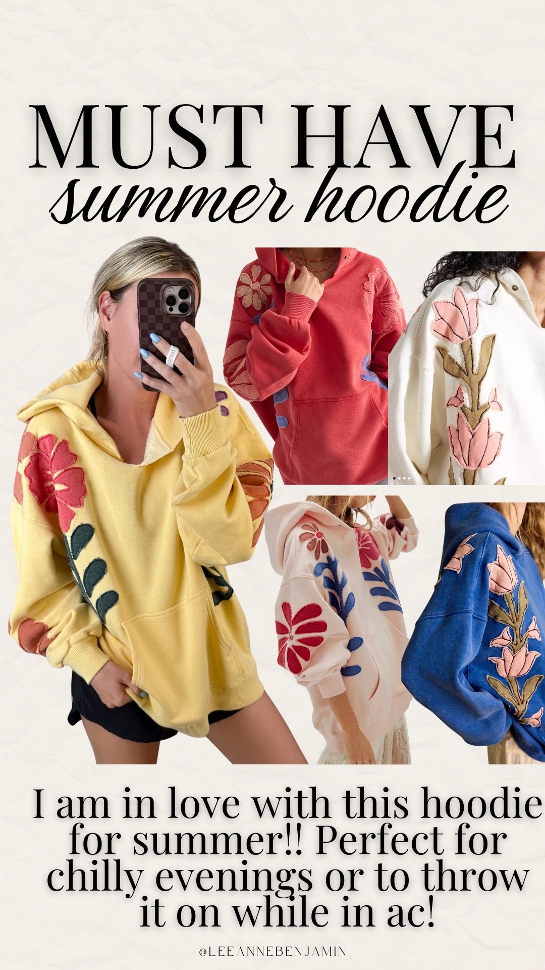 In love with this free people hoodie for summer!

#LTKootd #LTKgrwm #LTKmomlife