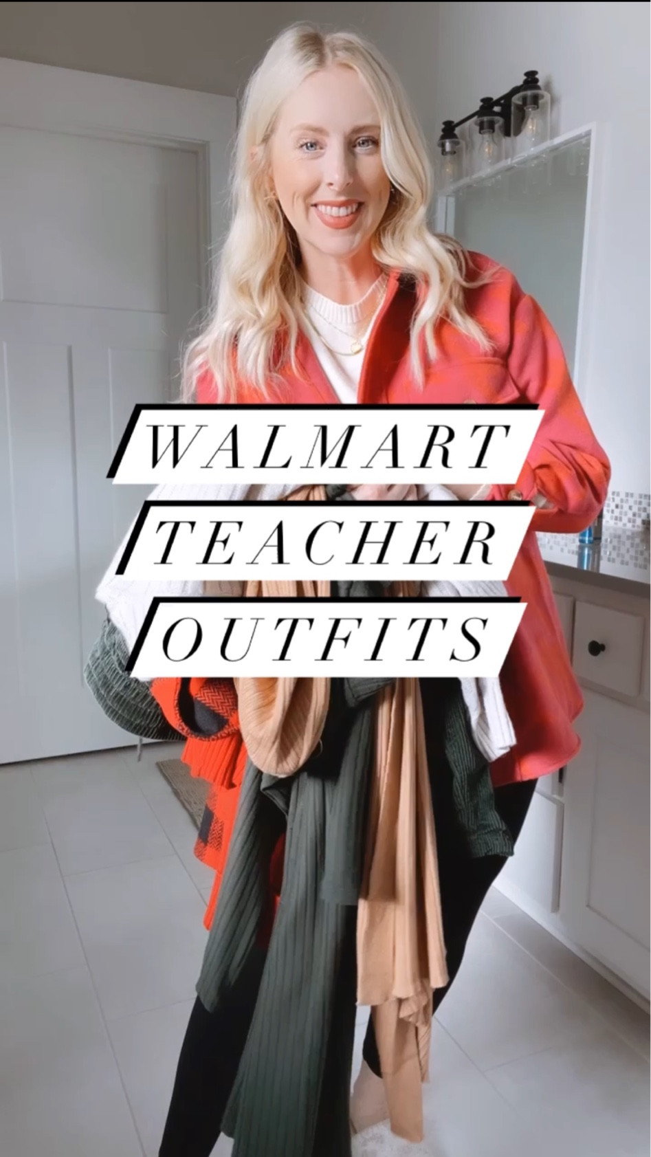 Instagram Reel, teacher outfit, work outfit, Walmart outfit, Walmart fashion, time and tru, free assembly, red sweater, black pants,  ribbed dress, duster cardigan, teacher outfits, outfit reel, Buffalo plaid, shirt jacket, plaid shacket, corduroy pants

#LTKSeasonal #LTKunder50 #LTKworkwear