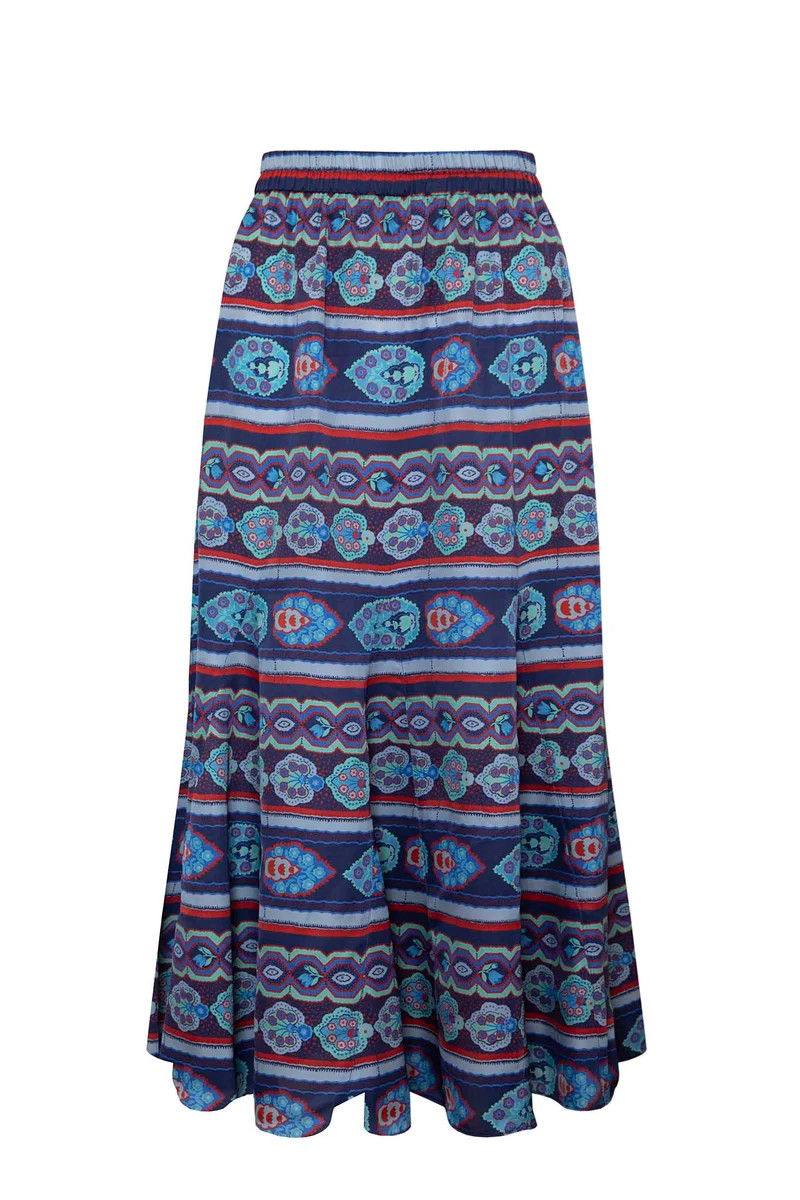 Barton Lane Skirt | Block Print Skirt | Hunter Bell | Hunter Bell