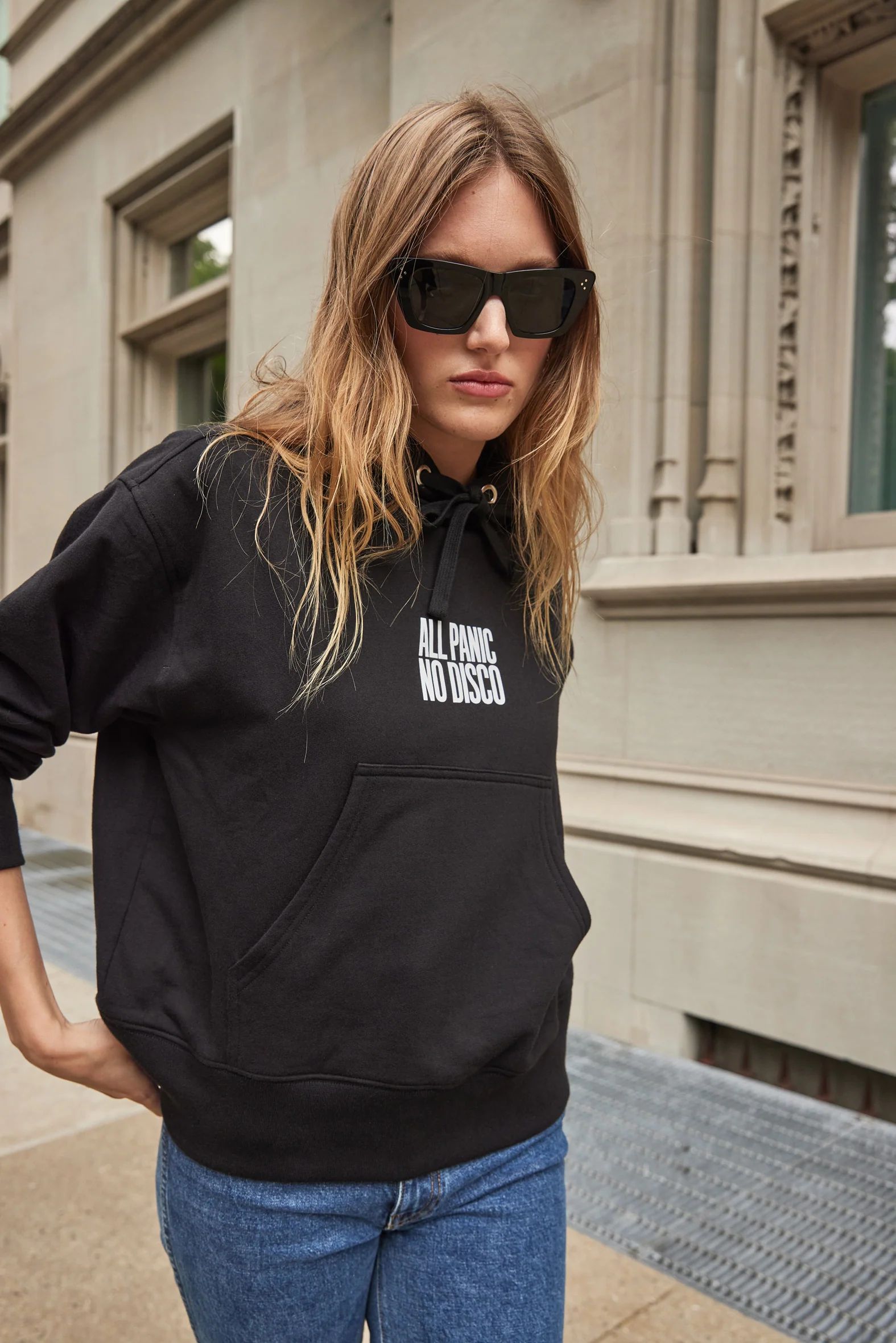 The Disco Hoodie in Black | Sold Out NYC