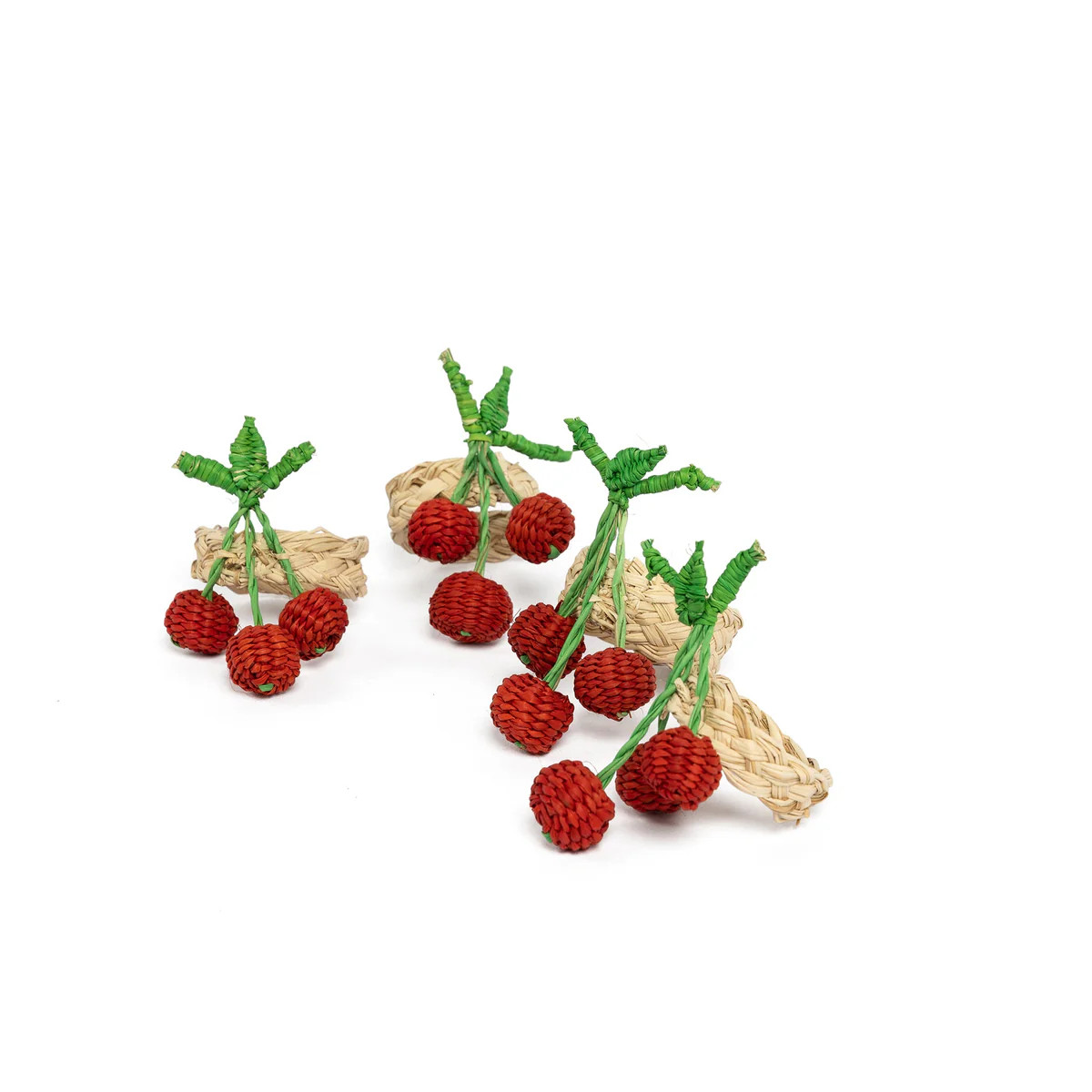Napkin Rings Cherry, Set Of 4 | Over The Moon