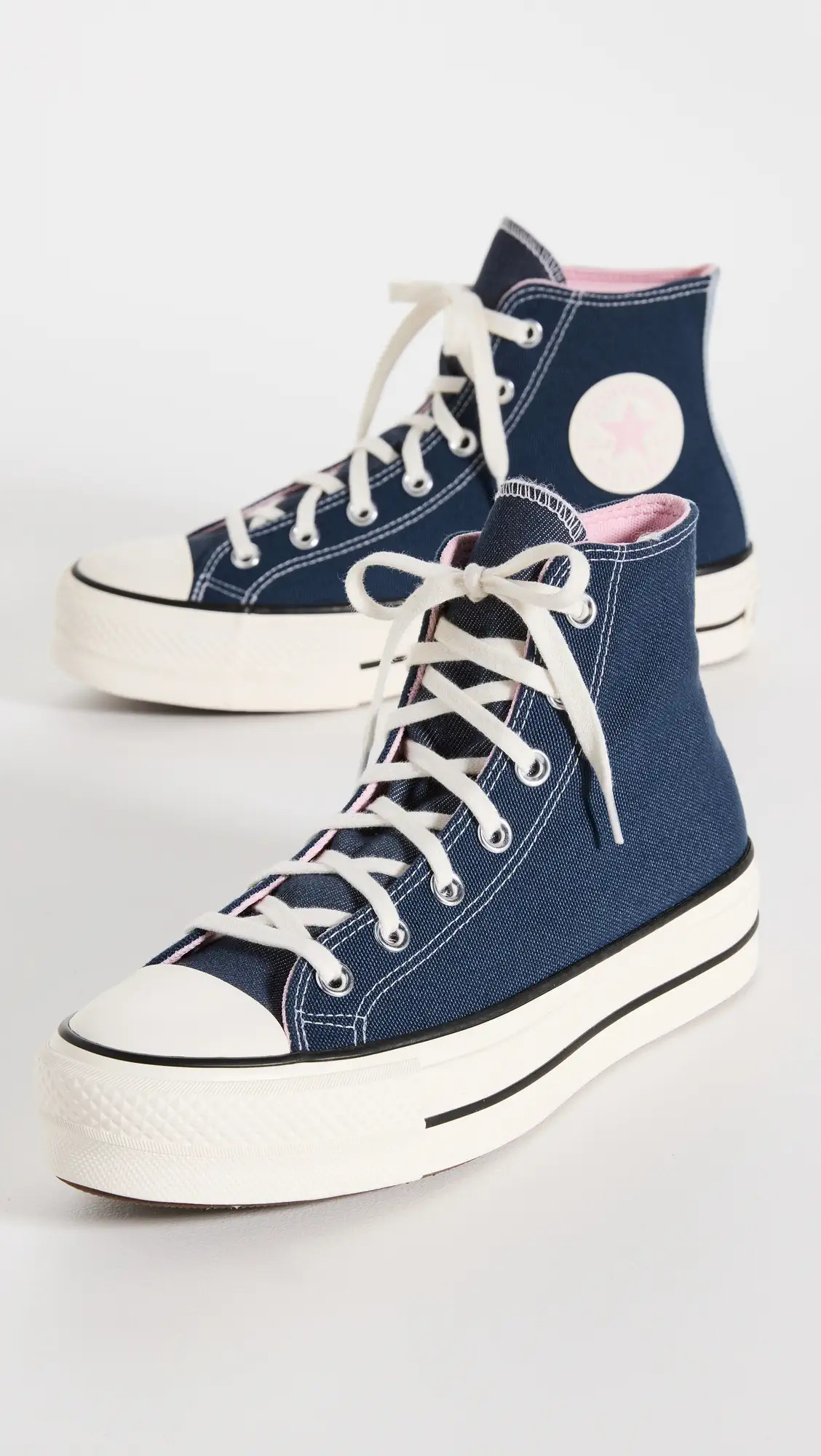 Converse Chuck Taylor All Star Lift Platform Denim Fashion Sneakers | Shopbop | Shopbop