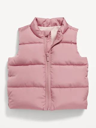Unisex Water-Resistant Frost Free Puffer Vest for Baby | Old Navy (US)