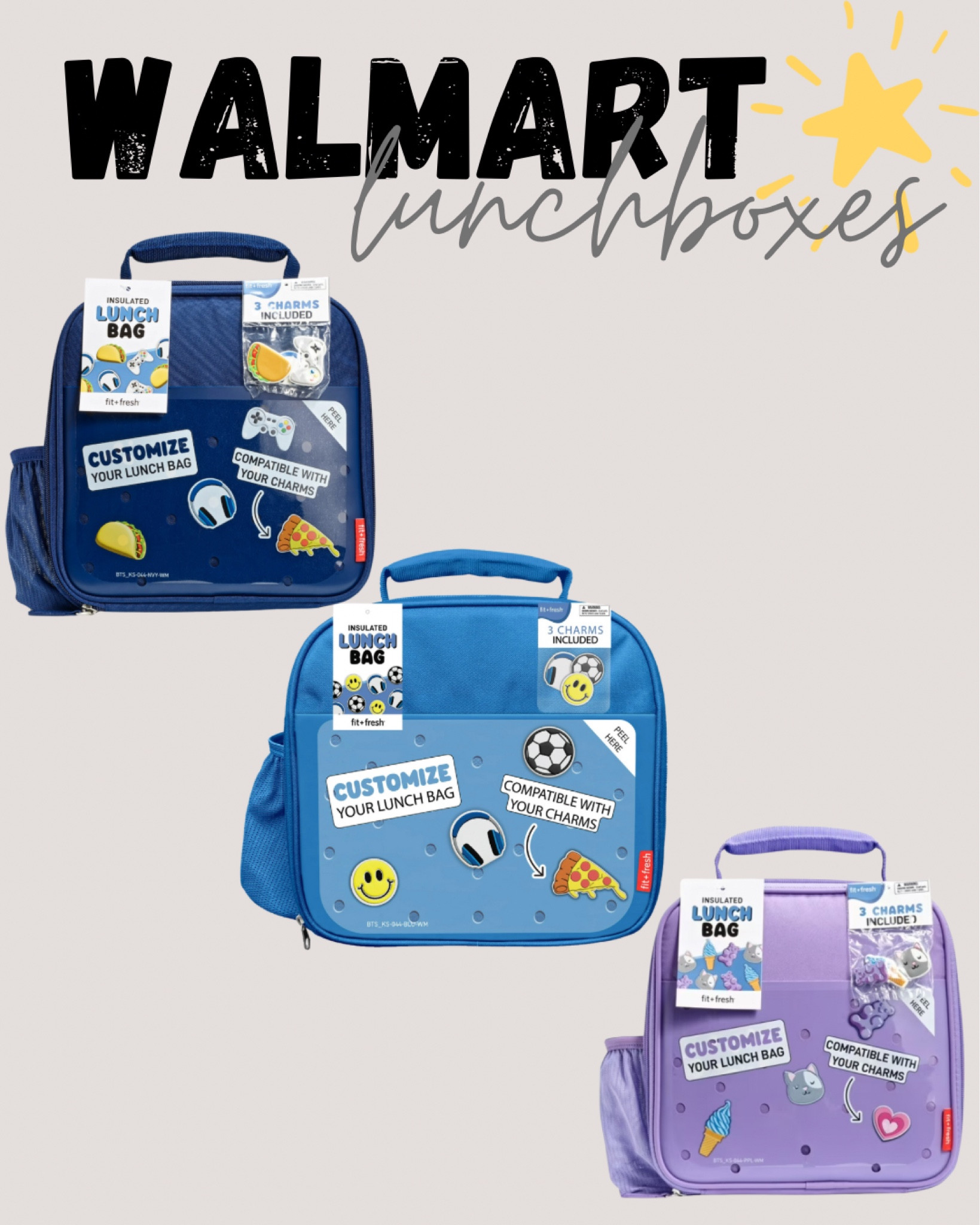 Found these DIY kids lunchboxes at Walmart. They come with a few charms and they are compatible with any other charms that go on crocs!

#LTKBacktoSchool #LTKKids