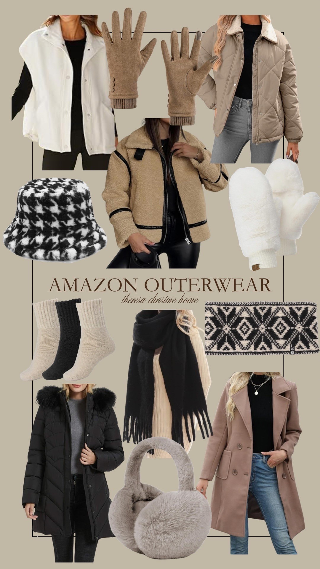 Winter clothing from Amazon