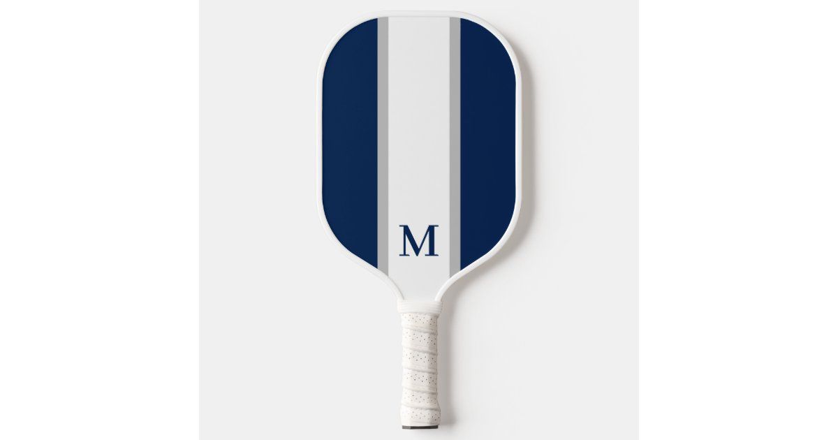 Classic Monogram Pickleball Paddle | Zazzle | Zazzle