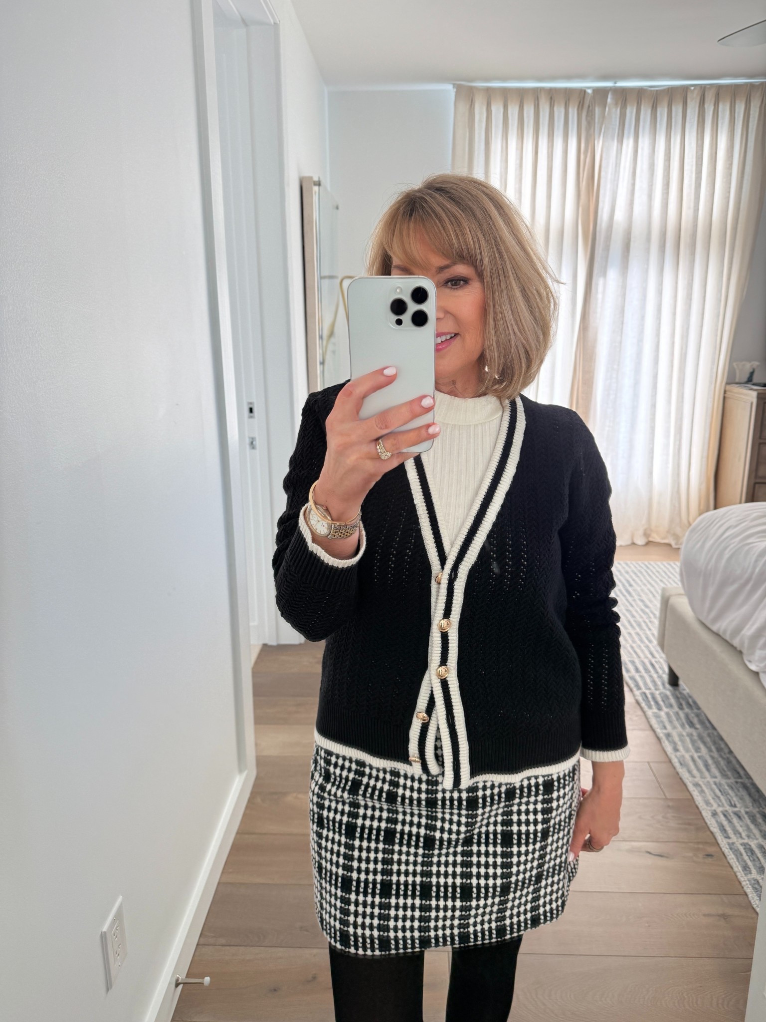 Skirt and cardigan on sale! 


#LTKOver40 #LTKSaleAlert #LTKWorkwear