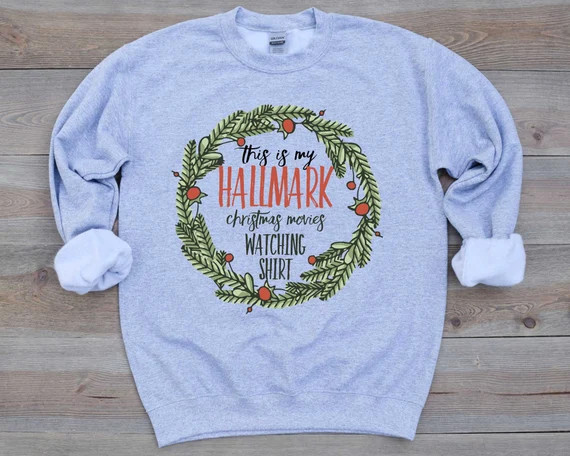 Hallmark Sweatshirt Christmas Sweatshirt Hallmark Sweater | Etsy | Etsy (US)