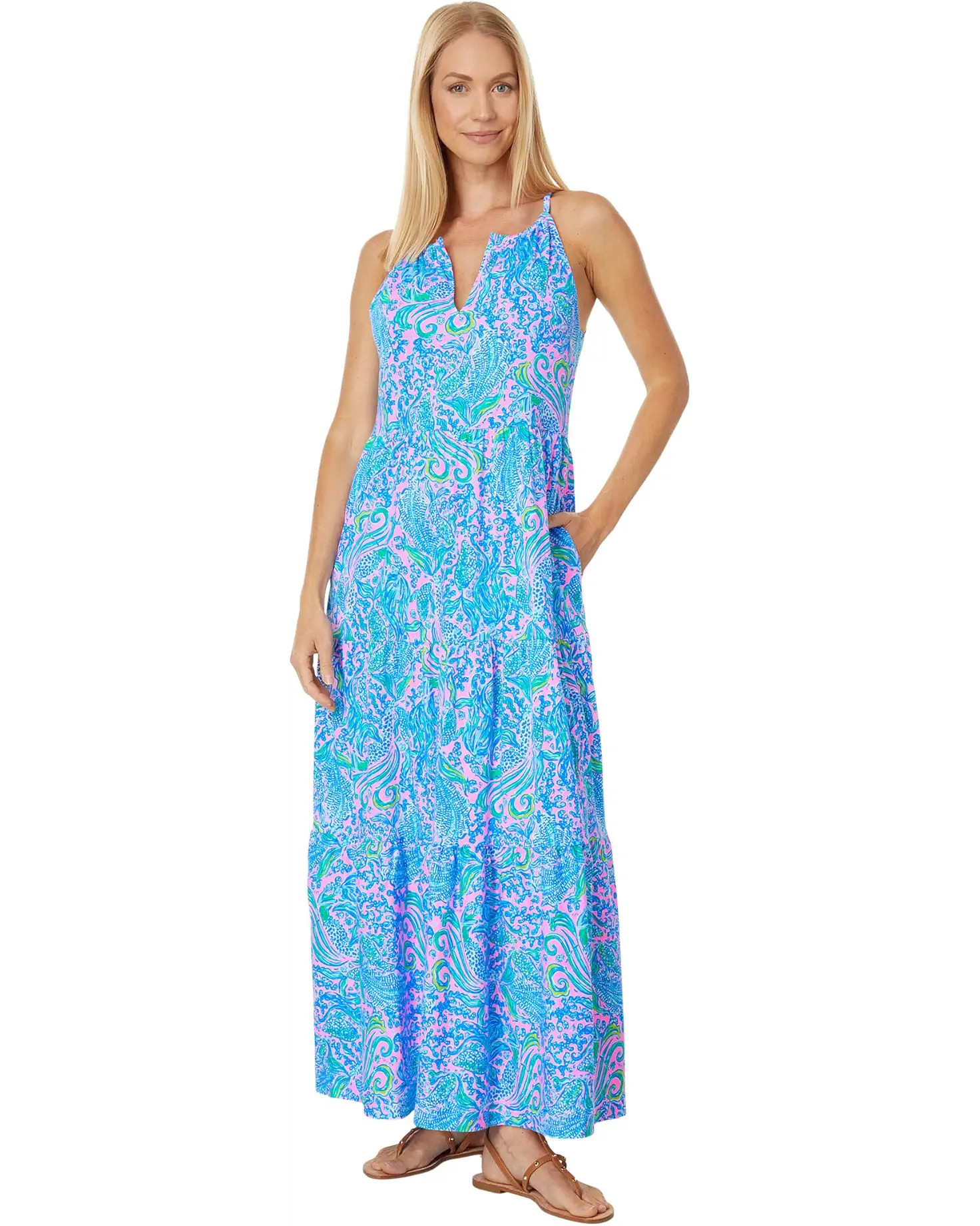 Maribella Halter Maxi Dress | Zappos