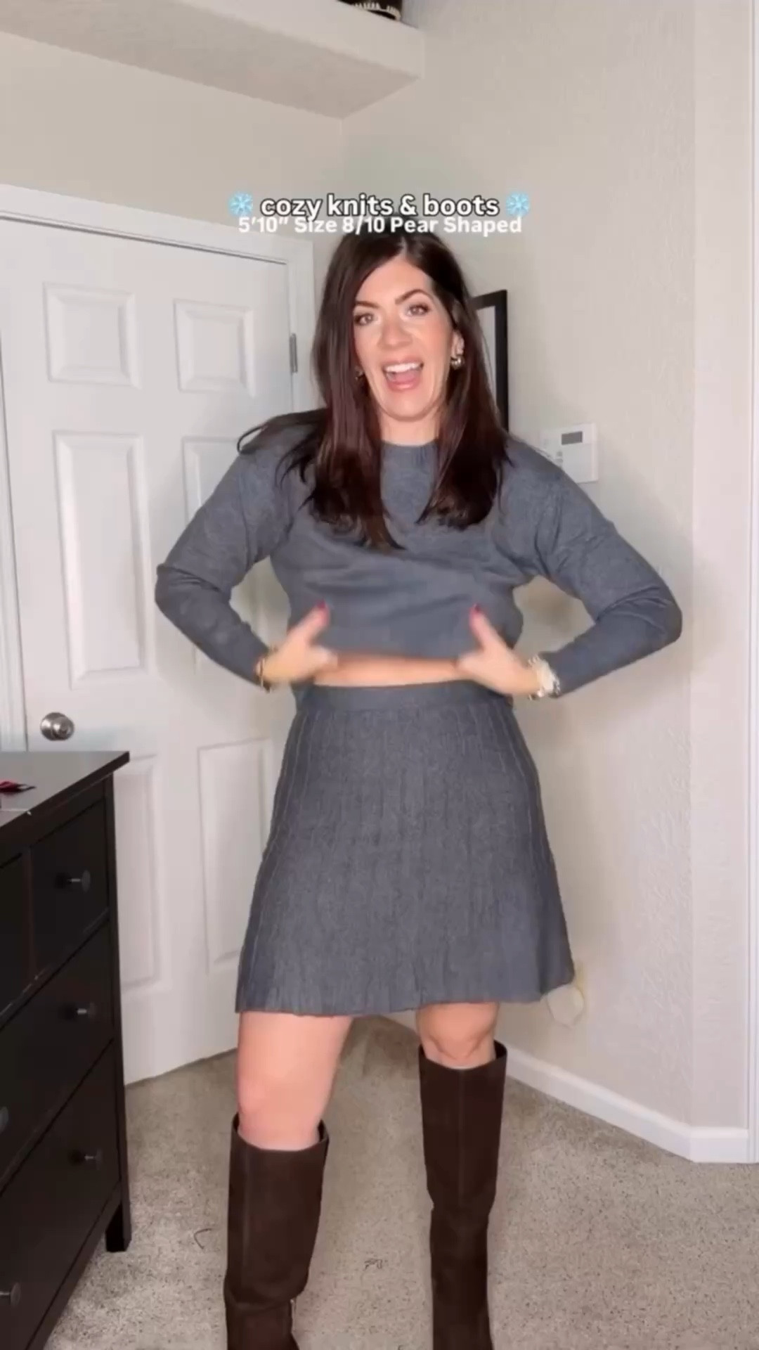 Cozy and affordable knits under $60 In a large 

Winter outfit, ootd, sweater, knits, lounge, sets, comfy date night, trendy winter. Sweater dress, midsize style, tall outfit, easy outfit

#LTKMidsize #LTKootd #LTKSeasonal