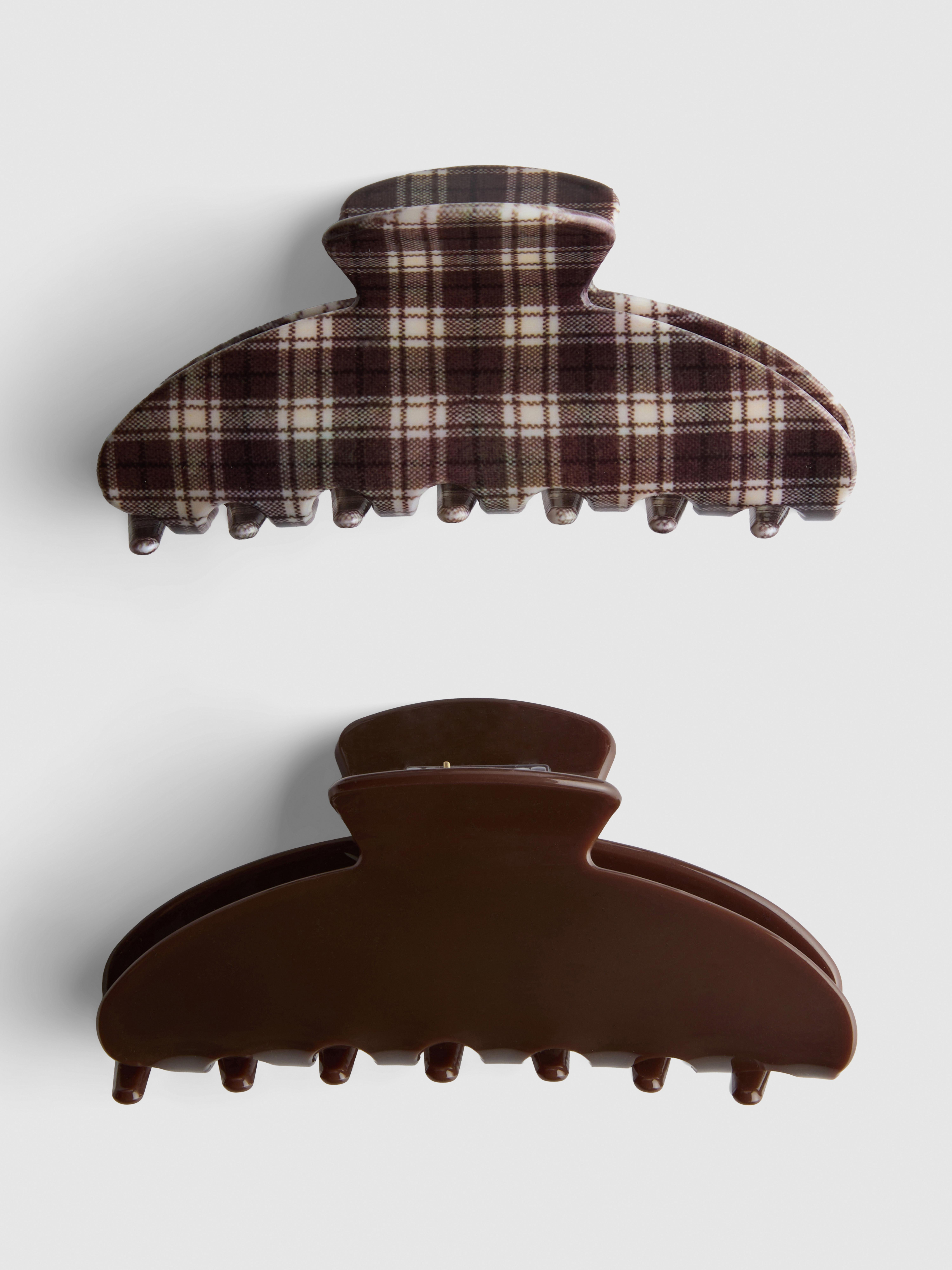 2pk Hair Claw Clips | Primark UK