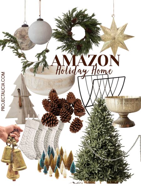 Decorate your home from Amazon. Beautiful home and decor options for all your holiday fun. #amazon #christmas #holiday #greatdeals 

#LTKhome #LTKSeasonal #LTKHoliday