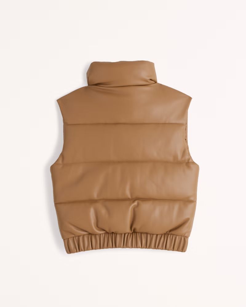 Women's Ultra Mini Puffer Vest | Women's | Abercrombie.com | Abercrombie & Fitch (US)