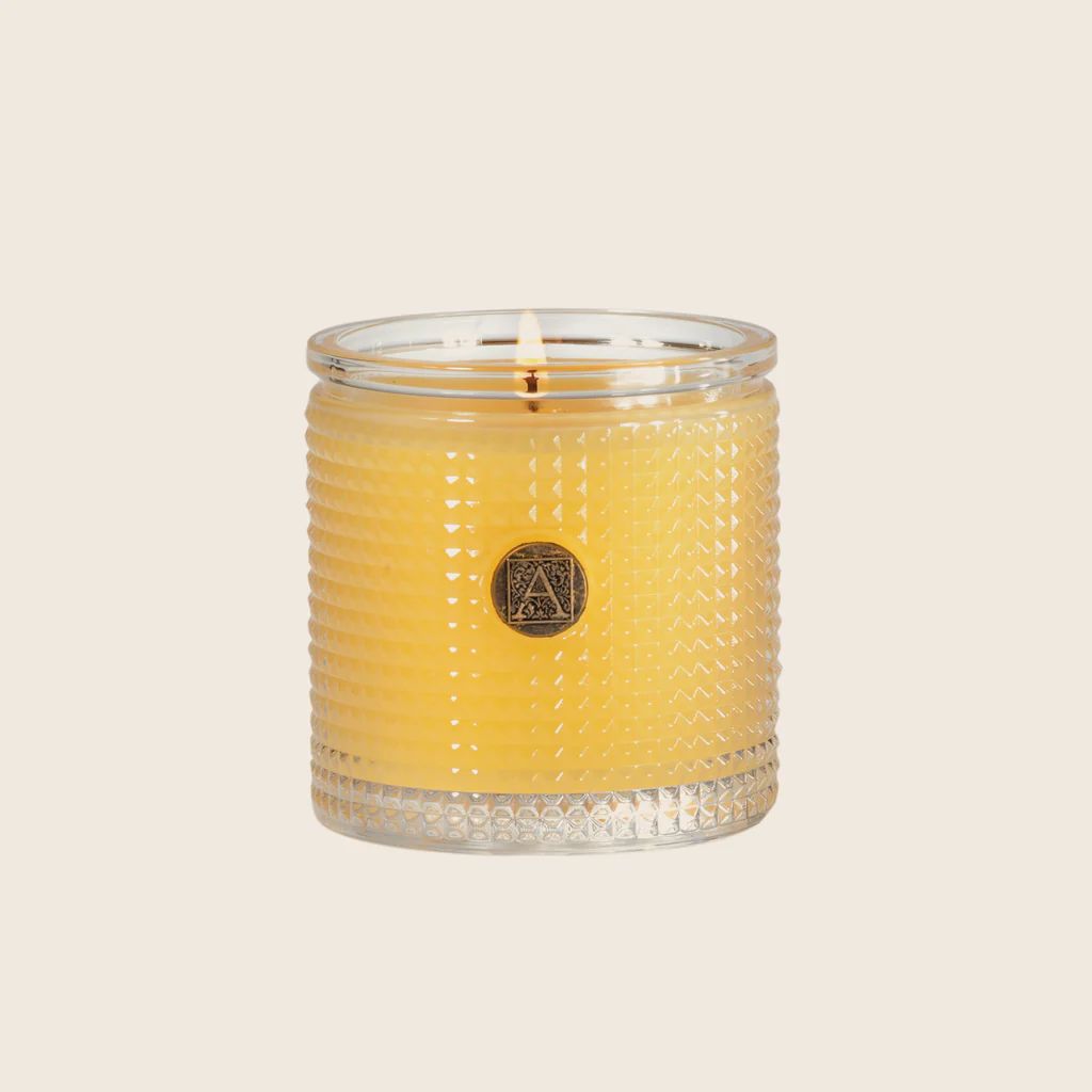 Agave Pineapple - Textured Glass Candle | Aromatique