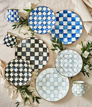 Check® Enamel Mug | Dillard's