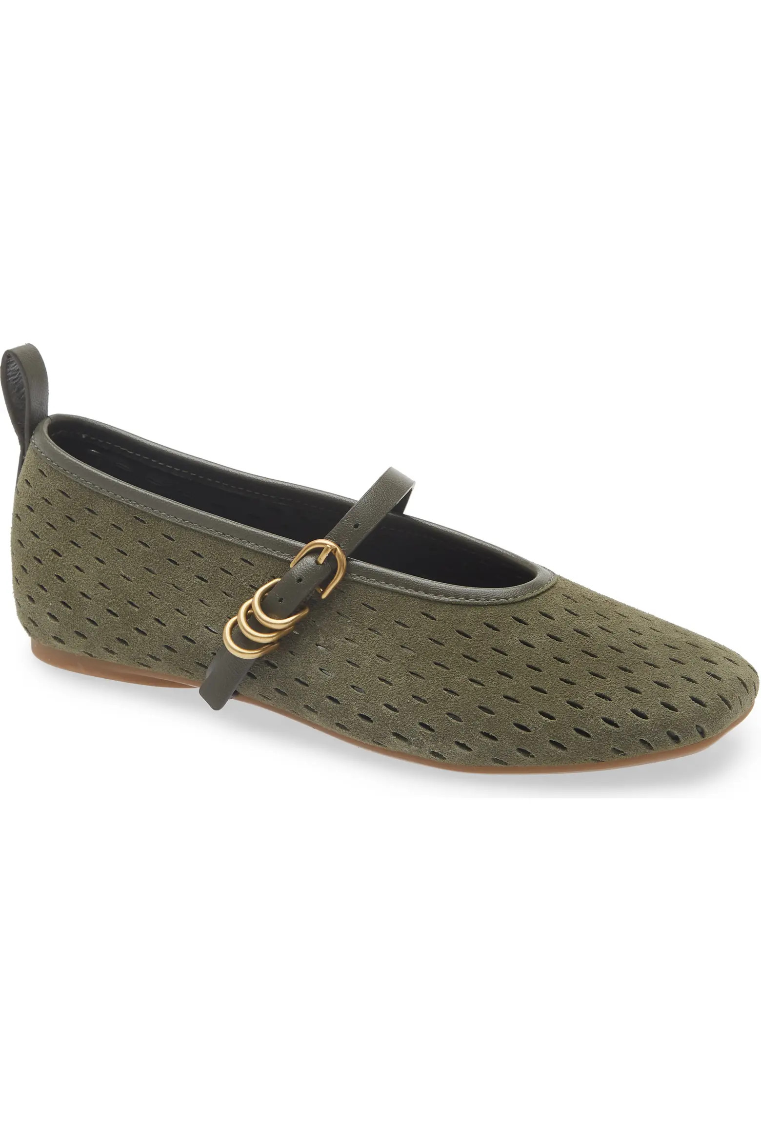 Spire Perforated Mary Jane Flat (Women) | Nordstrom | Nordstrom