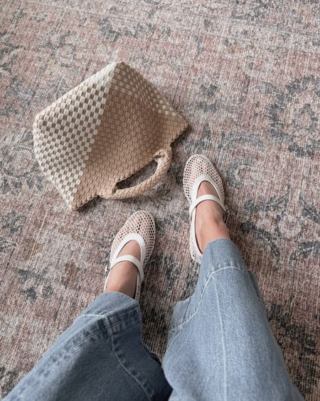 Loving these budget friendly mesh ballet flats to pair with any summer outfit!

#LTKFindsUnder50 #LTKSeasonal #LTKShoeCrush