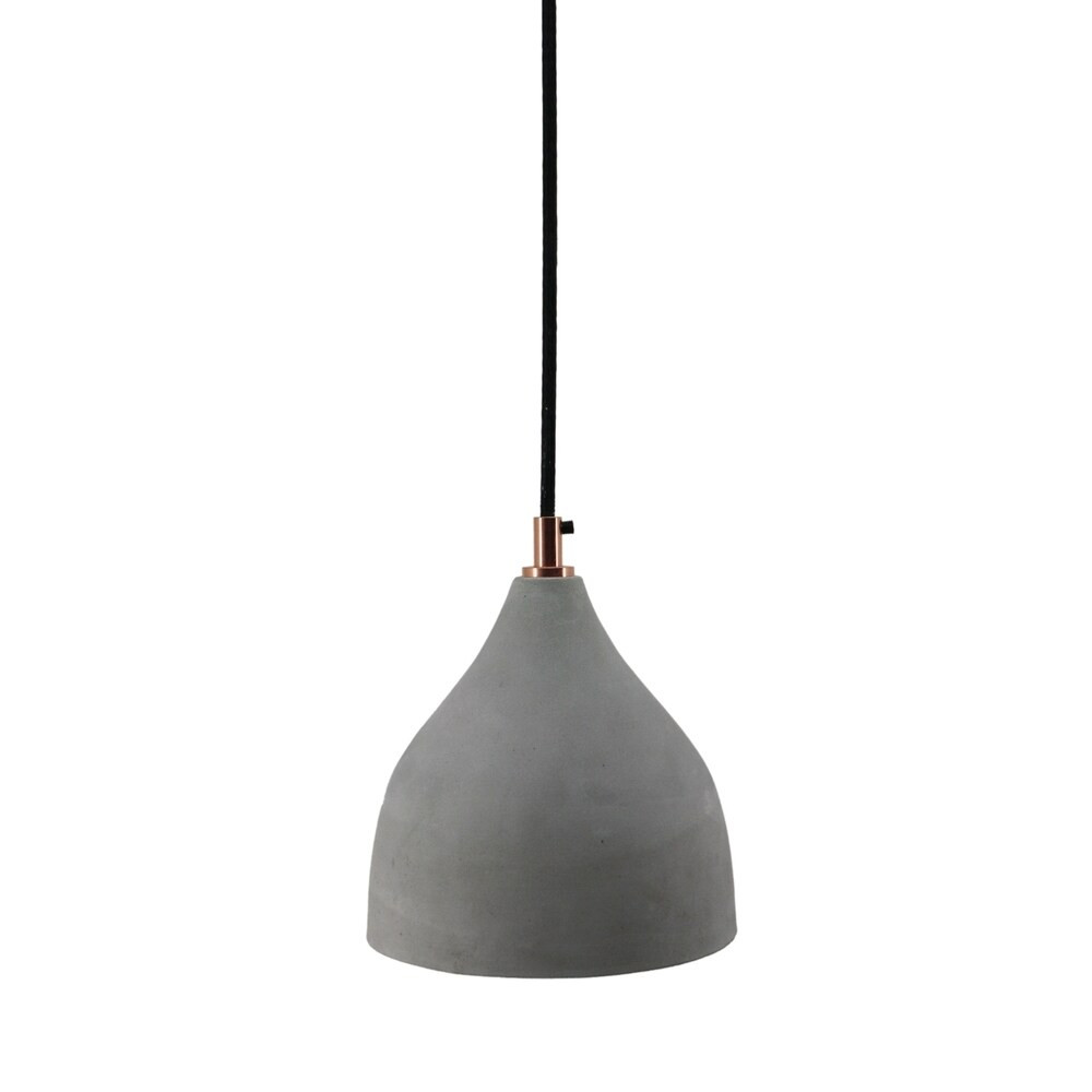 Aurelle Home Concrete Shade Kitchen Pendant Light (As Is Item) (Lena) | Bed Bath & Beyond