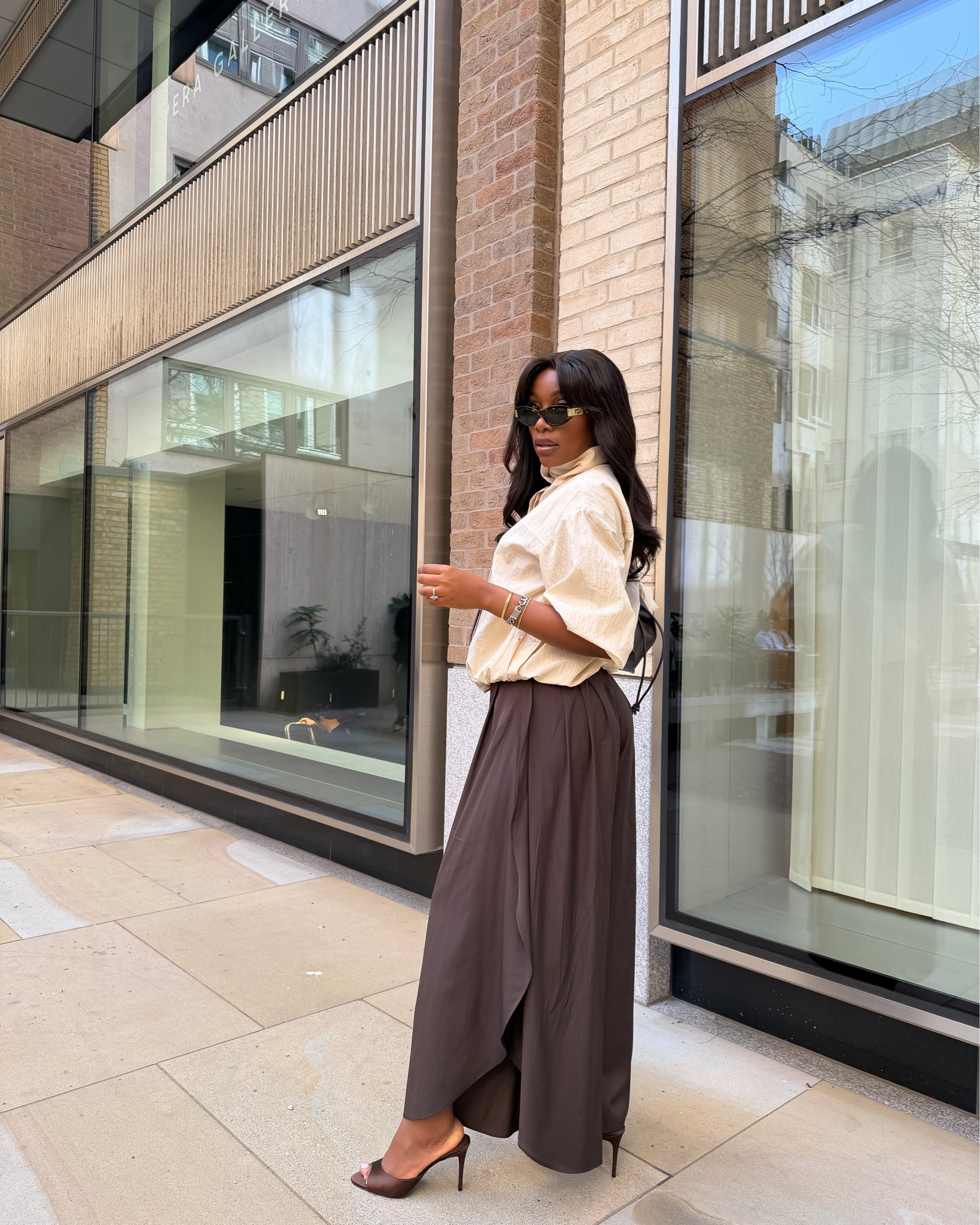Lunch outfit 🤎

Casual date night outfit, outfit inspo, bomber jacket, funnel neck jacket 

#LTKuk #LTKeurope #LTKstyletip