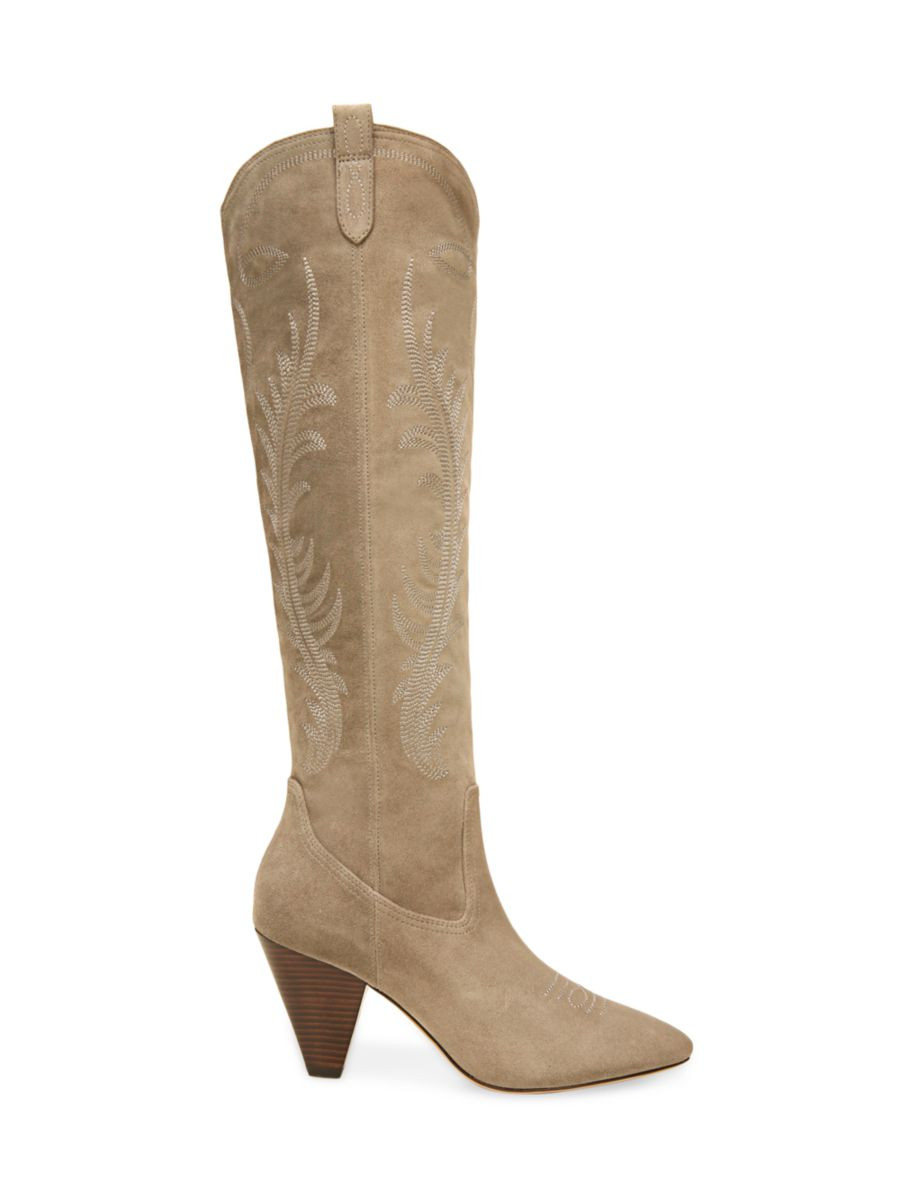 Ballan Suede Western Boots | Saks Fifth Avenue