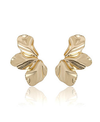 -Tone Leaf Statement Earrings | Macy's