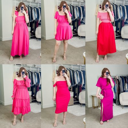 Spring and summer pink dresses from amazon. Wedding guest dress. 

Spring dress. Mother’s Day dress. 

#LTKfindsunder50 #LTKmidsize #LTKwedding