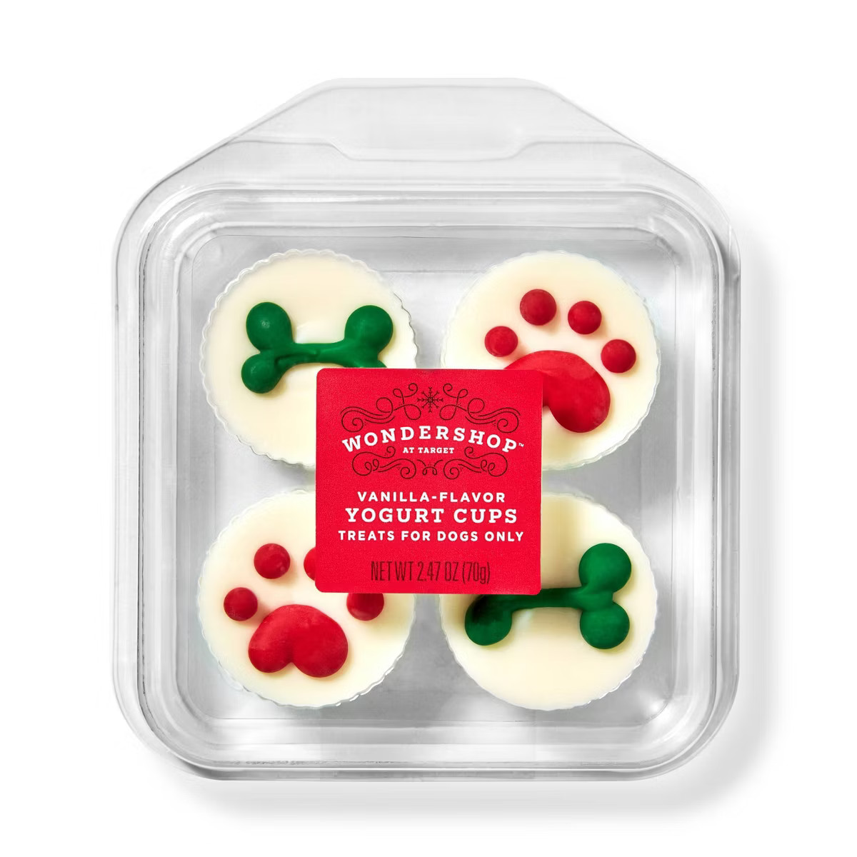 Yogurt Cups Vanilla Flavored Dog Treats - Wondershop™ - 2.47oz | Target