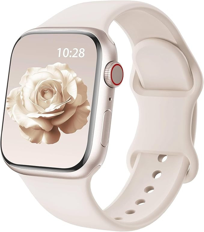 Patenting Sport Band Compatible with Apple Watch Bands for Women Men 38mm/40mm/41mm/42mm(Series 1... | Amazon (US)