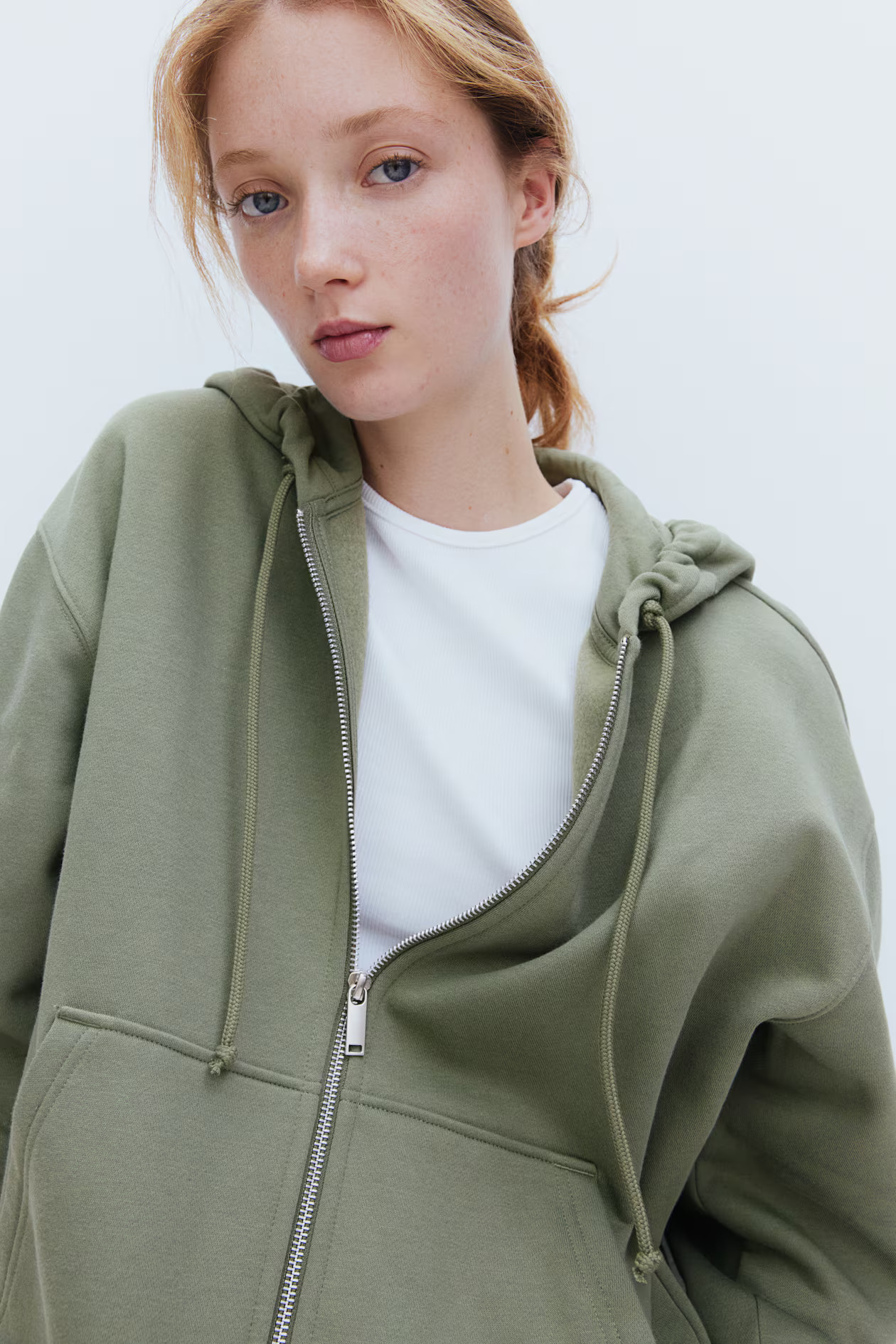 Zip-through hoodie | H&M (UK, MY, IN, SG, PH, TW, HK)
