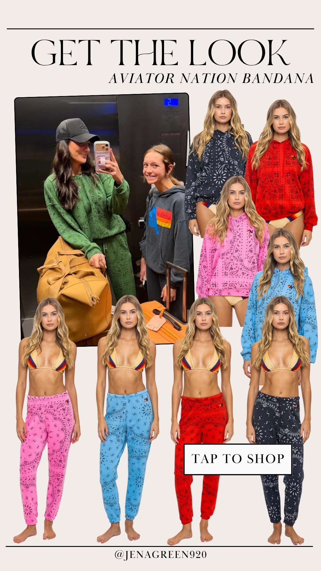 Aviator Nation Bandana Print | Matching Set | Travel Set

#LTKootd #LTKTravel