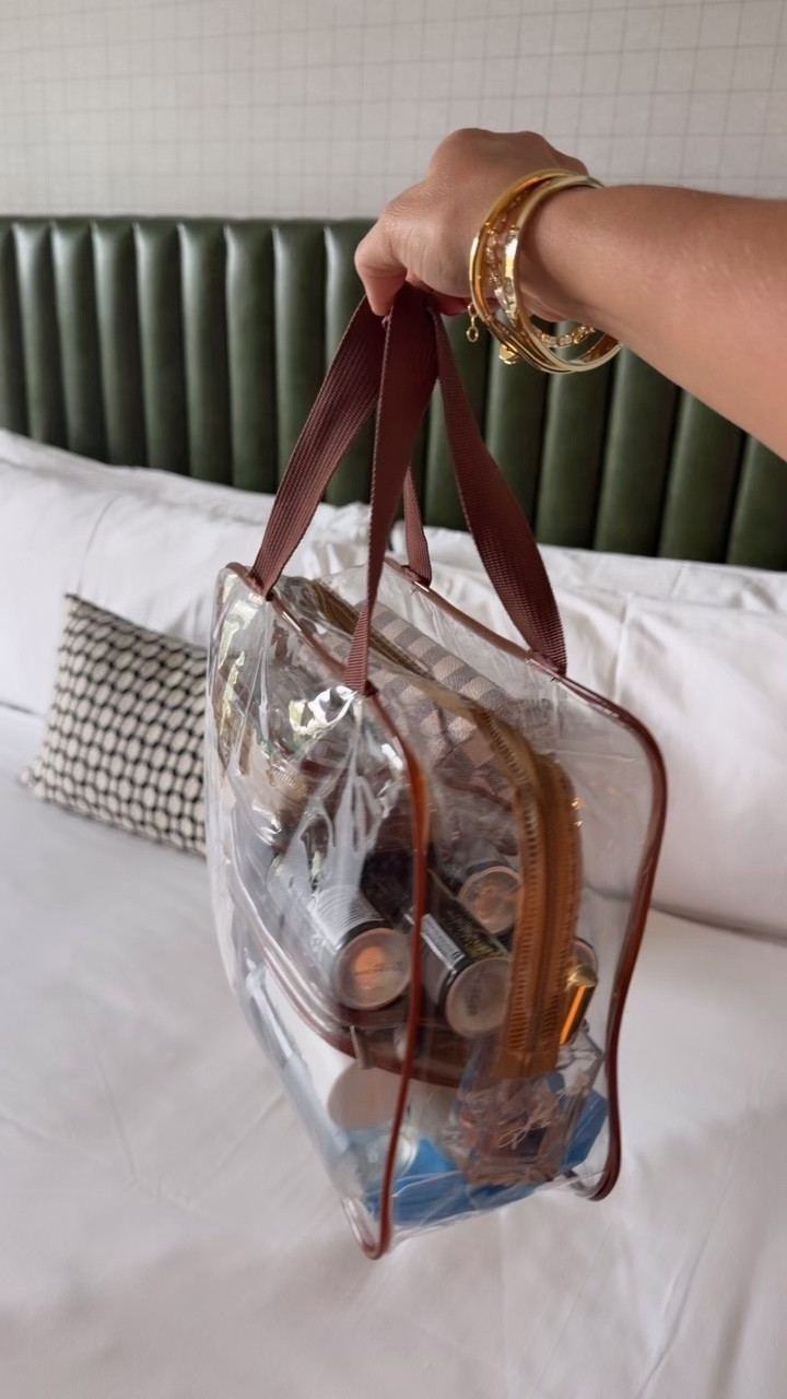 I’ve used this travel bag countless times!!! I love that it’s clear so you can see everything!!! Had multiple clear zippable pouches too!!!

#LTKSaleAlert #LTKTravel #LTKmomlife
