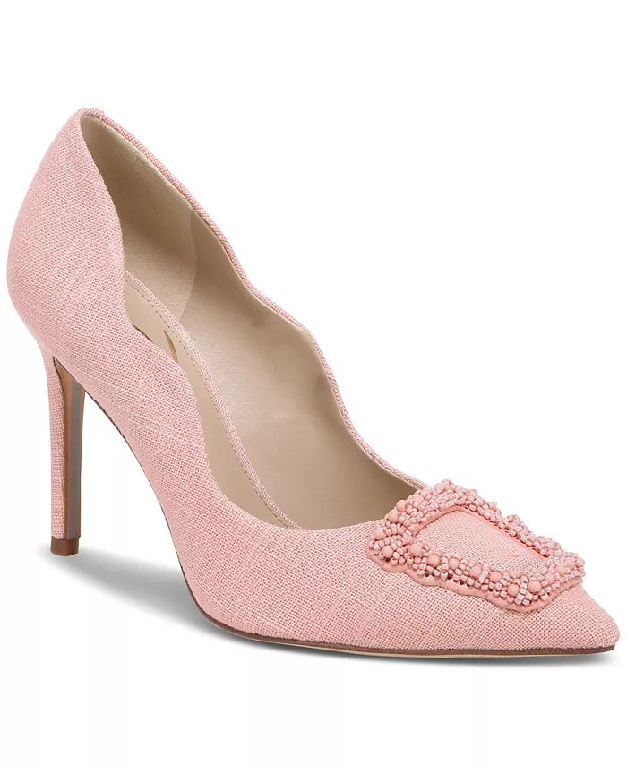 Sam Edelman Women's Harriett Beaded-Buckle Pumps & Reviews - Heels & Pumps - Shoes - Macy's | Macys (US)