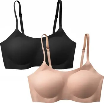 2-Pack Adjustable Support Bralettes | Nordstrom