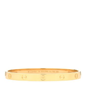 18K Yellow Gold LOVE Bracelet 19 | FASHIONPHILE (US)