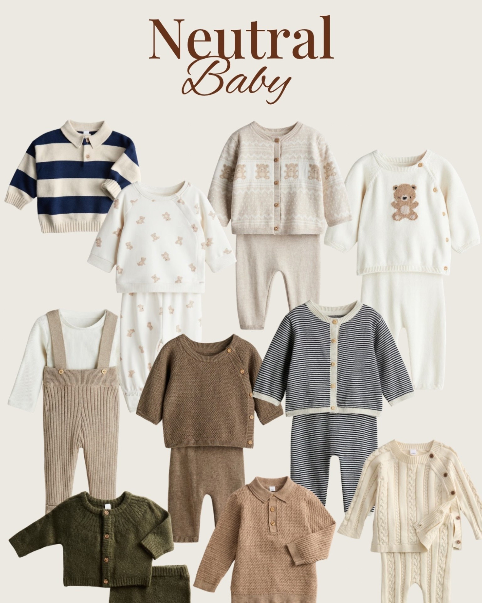 Neutral baby clothes with Black Friday discounts 

#LTKwinter #LTKCyberWeek #LTKuk