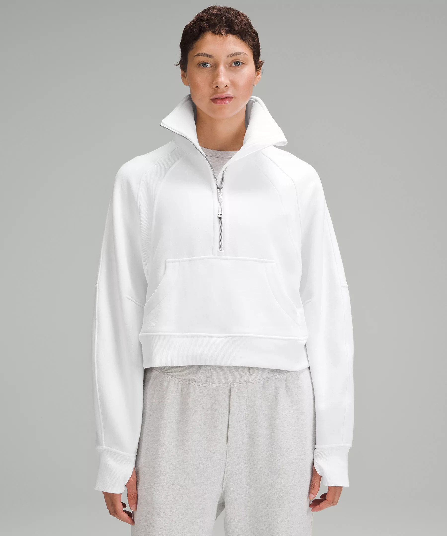 Scuba Oversized Funnel-Neck Half Zip | Women's Hoodies & Sweatshirts | lululemon | Lululemon (US)