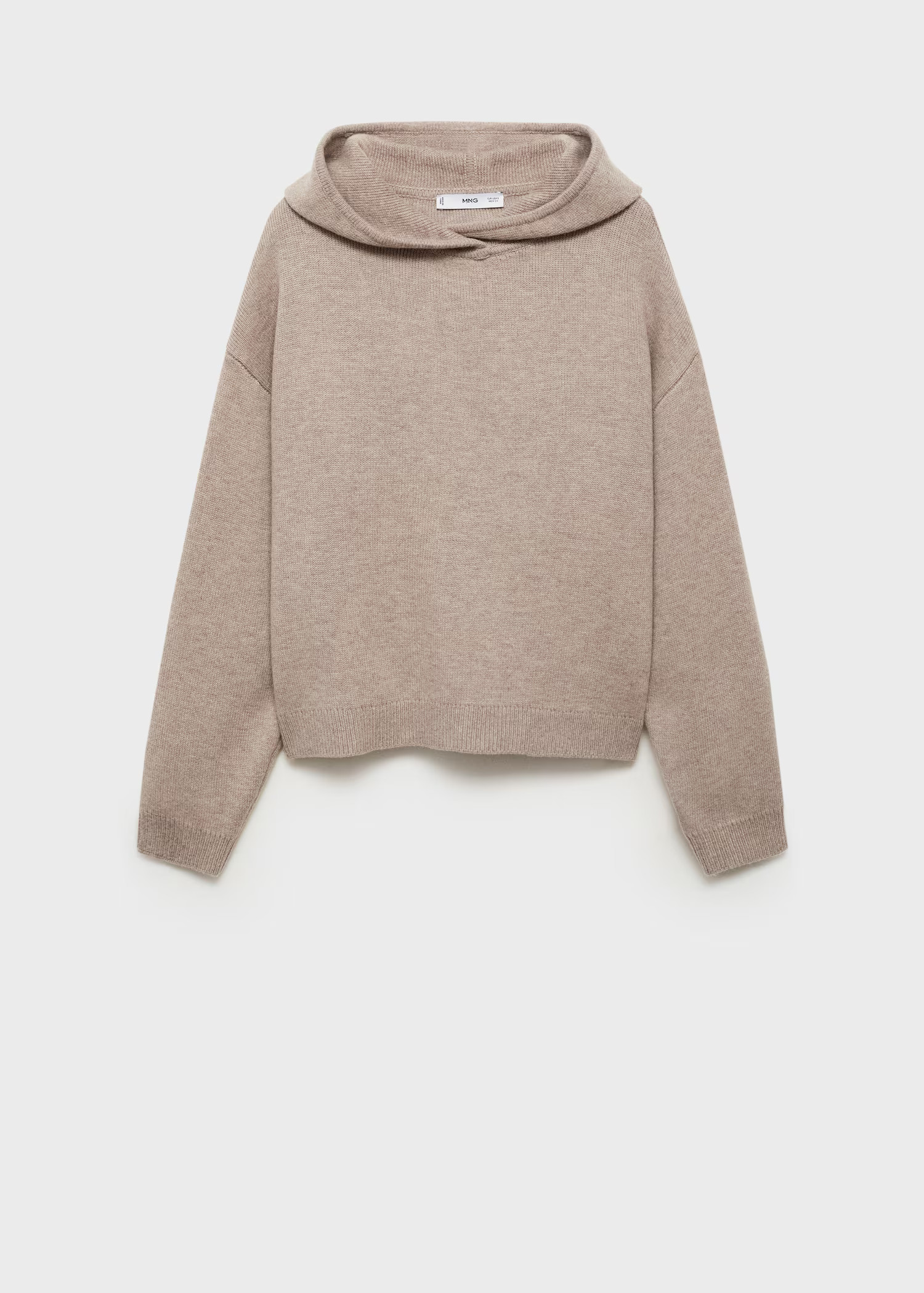 Wool-blend hooded sweater - Women | MANGO USA | Mango (US/MX/AU)