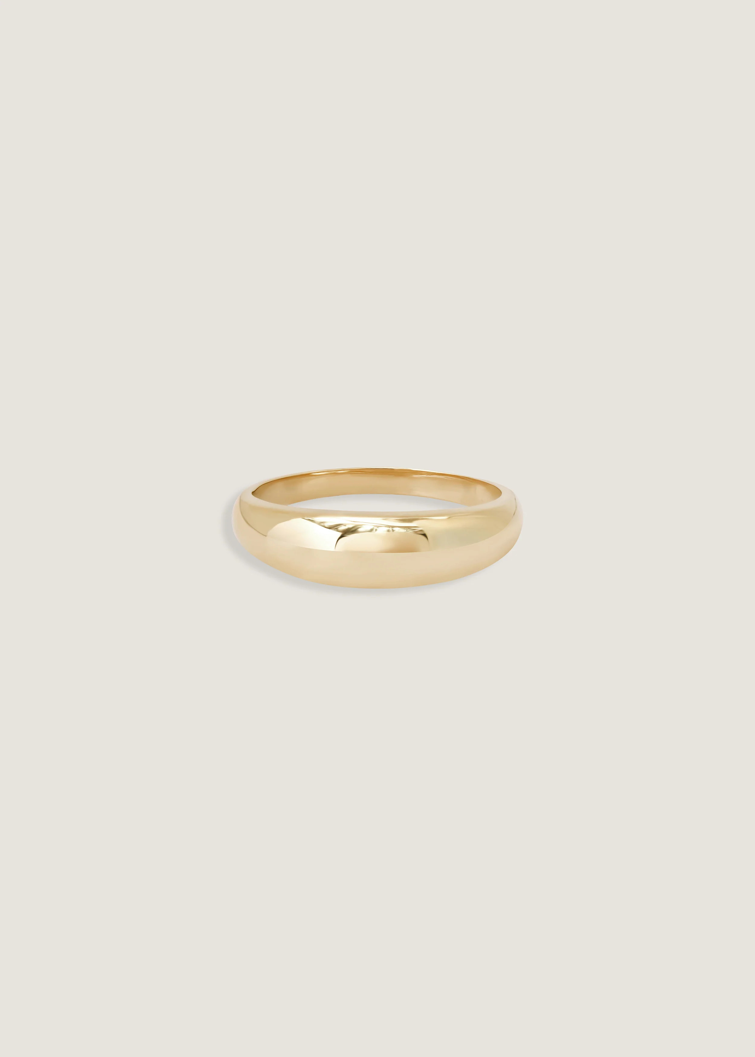 Dare To Love Classic Hollow Dome Ring Gold - Kinn | Kinn