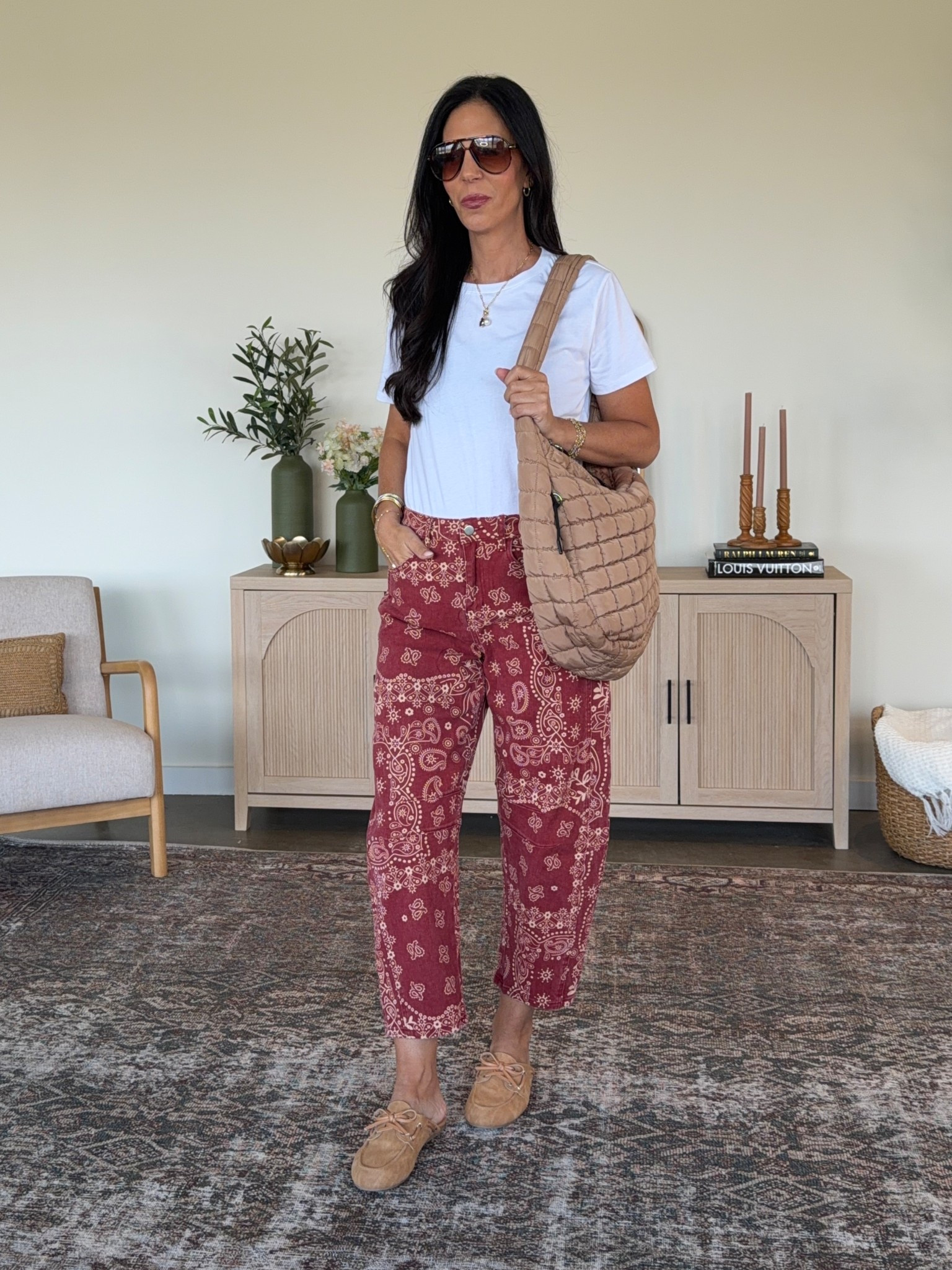 These FP look for less pants have the perfect stretch - wearing my true size small 
Tee- small 

#LTKootd #LTKOver40 #LTKU 

#LTKgrwm #LTKdayinmylife #LTKMothersDay