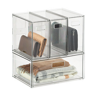 Everything Organizer® Drawer Essentials Clear Pkg/4 | The Container Store