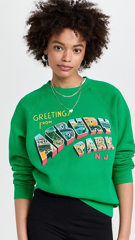 Daydreamer Bruce Springsteen Asbury Park Vintage Sweatshirt | Shopbop | Shopbop